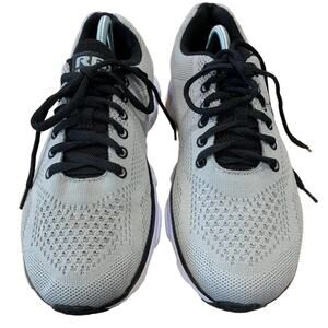 RBX knit athletic. Running training shoes   Size 8.5 light gray and black